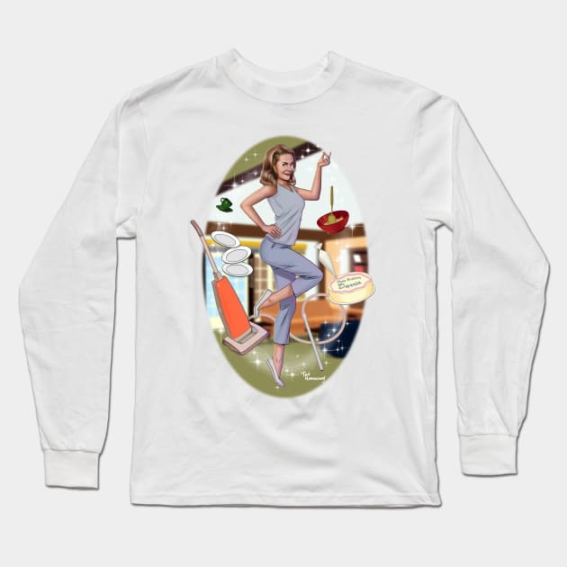 Samantha Long Sleeve T-Shirt by ted1air